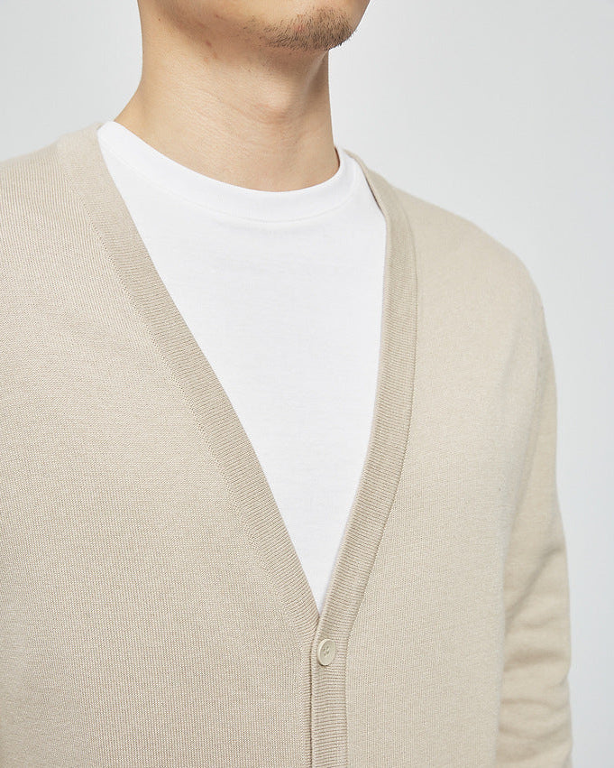 Mimaike Essential V-ringad stickad kofta