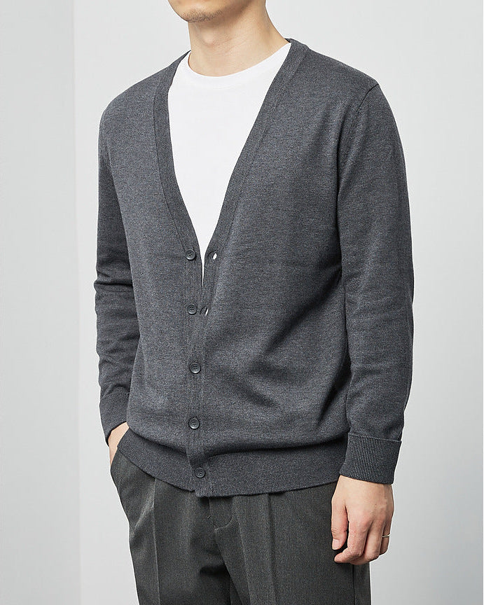 Mimaike Essential V-ringad stickad kofta