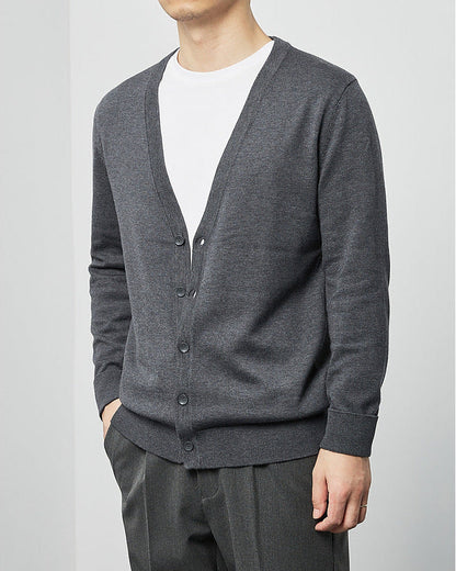 Mimaike Essential V-ringad stickad kofta