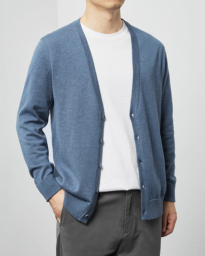 Mimaike Essential V-ringad stickad kofta