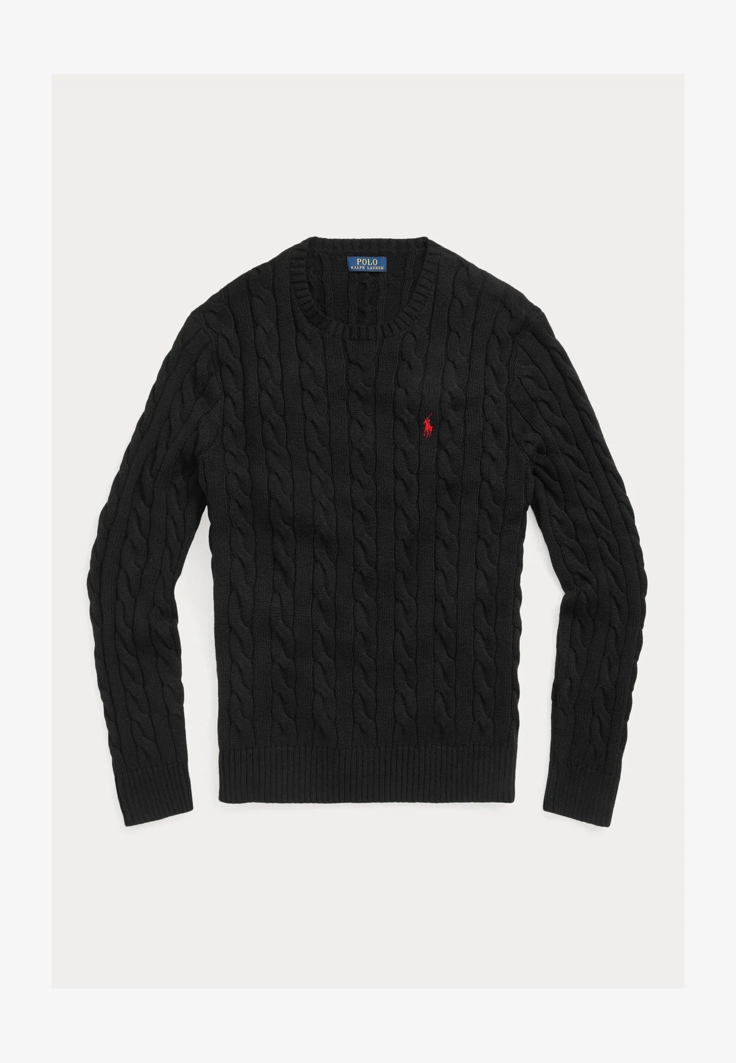 Ralph Lauren Cable-Knit Crew-Neck