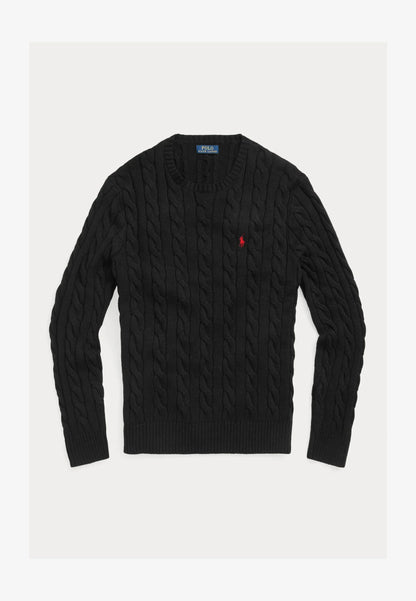 Ralph Lauren Cable-Knit Crew-Neck