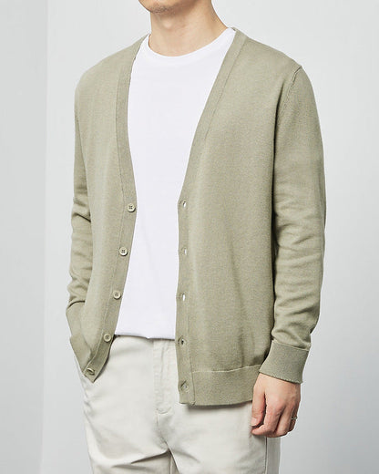 Mimaike Essential V-ringad stickad kofta