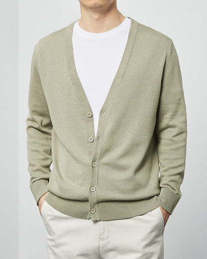 Mimaike Essential V-ringad stickad kofta