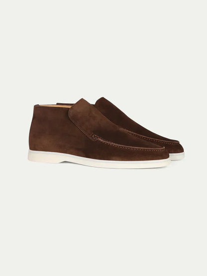 Brun city-loafer