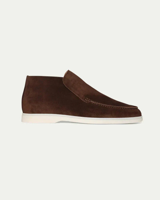 Brun city-loafer