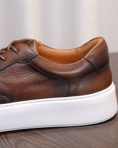 Torino Pebble-Grain låga sneakers
