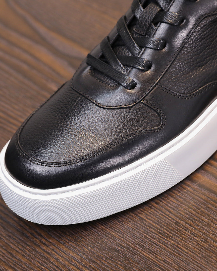 Torino Pebble-Grain låga sneakers