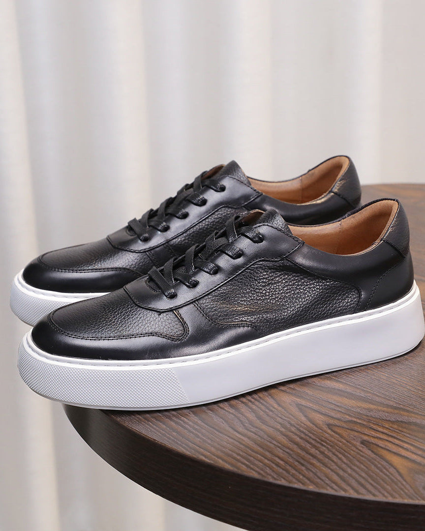 Torino Pebble-Grain låga sneakers