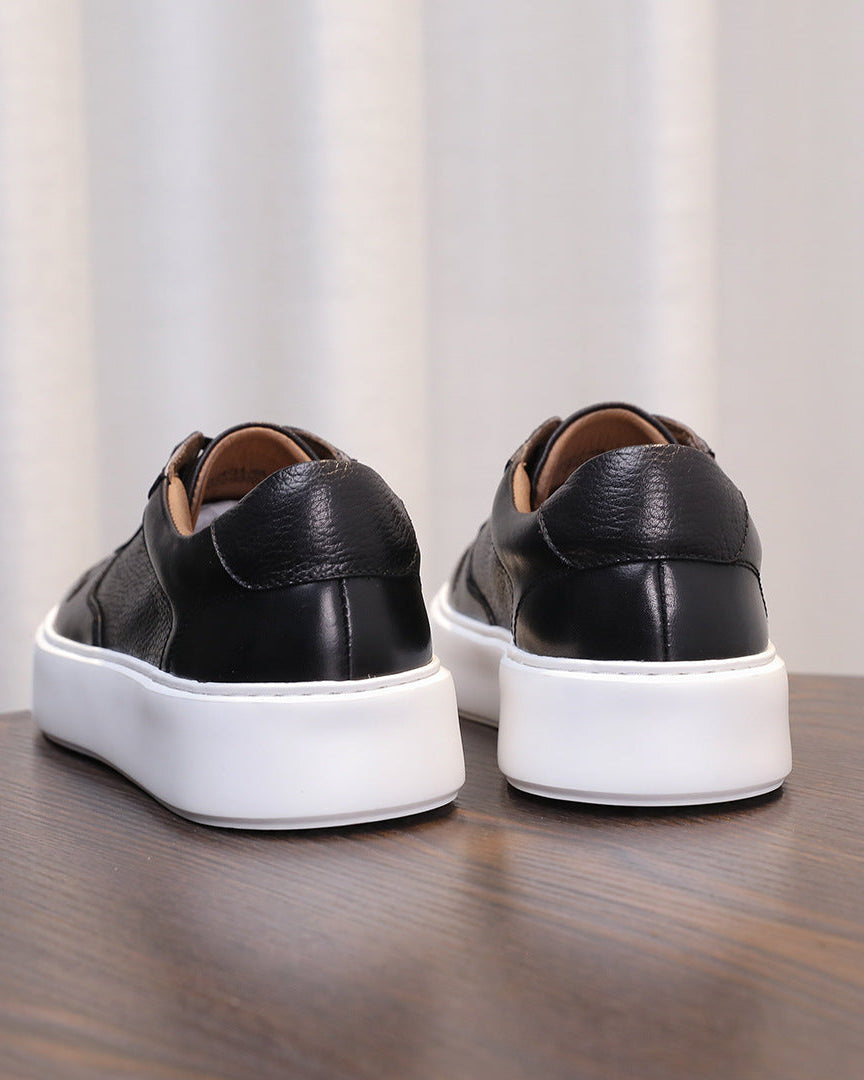 Torino Pebble-Grain låga sneakers