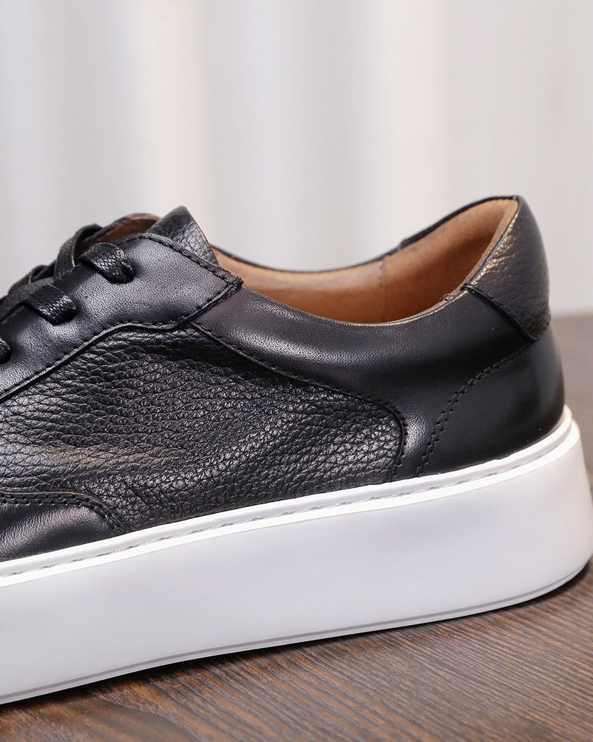 Torino Pebble-Grain låga sneakers