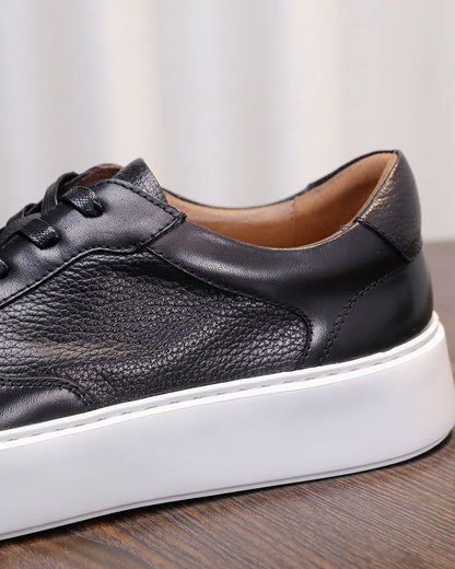 Torino Pebble-Grain låga sneakers