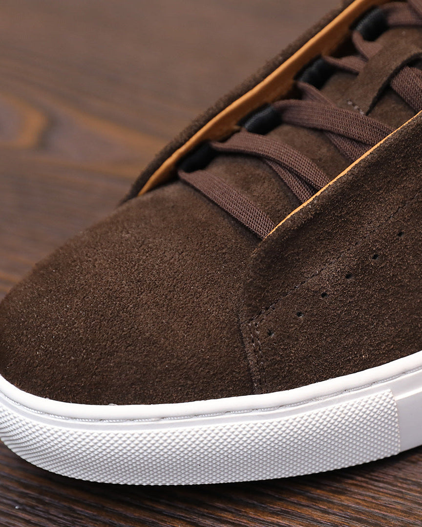 Softey Suede Low Sneakers - brun