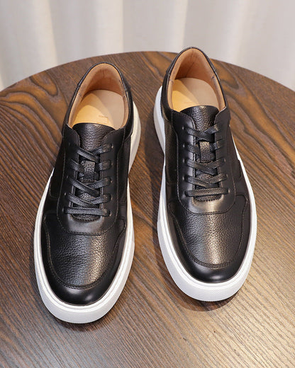 Torino Pebble-Grain låga sneakers