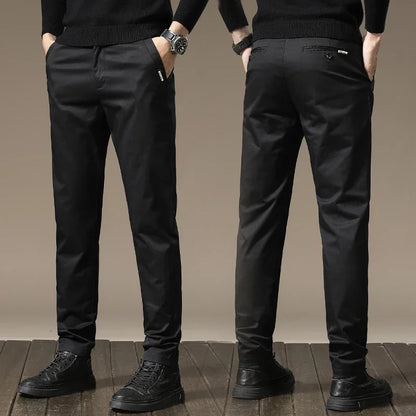 Pure Cotton Slim Fit Byxor