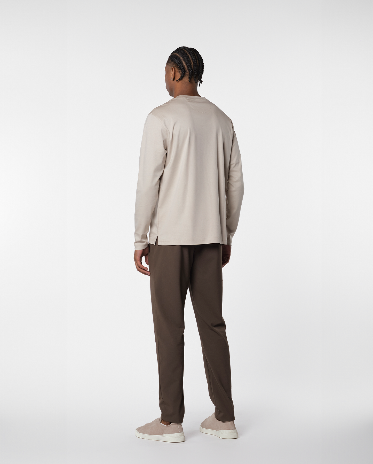 LYXIG L/S T-SHIRT - BEIGE