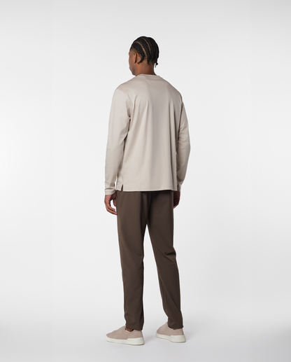 LYXIG L/S T-SHIRT - BEIGE