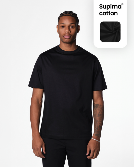 LYXIG T-SHIRT - SVART