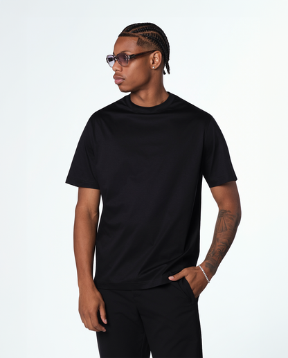 LYXIG T-SHIRT - SVART