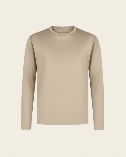 LYXIG L/S T-SHIRT - BEIGE