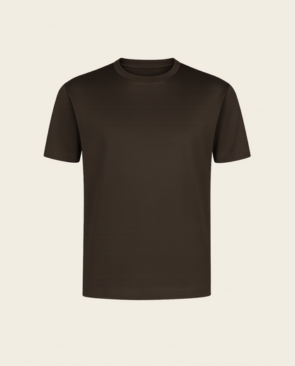 LYXIG T-SHIRT - BRUN