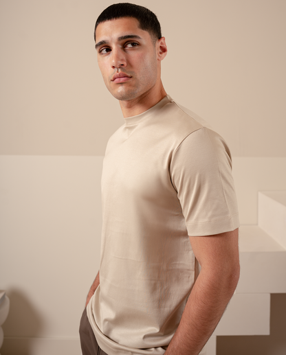 LYXIG T-SHIRT - BEIGE