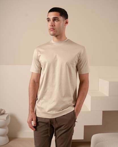 LYXIG T-SHIRT - BEIGE