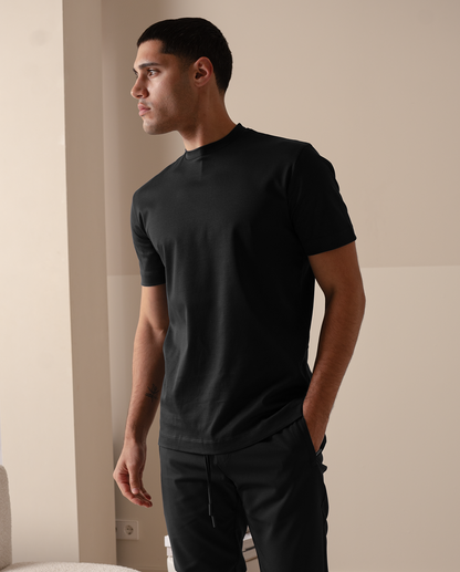 LYXIG T-SHIRT - SVART