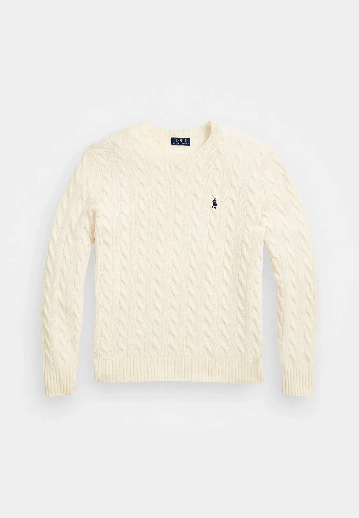Ralph Lauren Cable-Knit Crew-Neck
