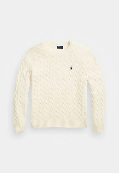 Ralph Lauren Cable-Knit Crew-Neck