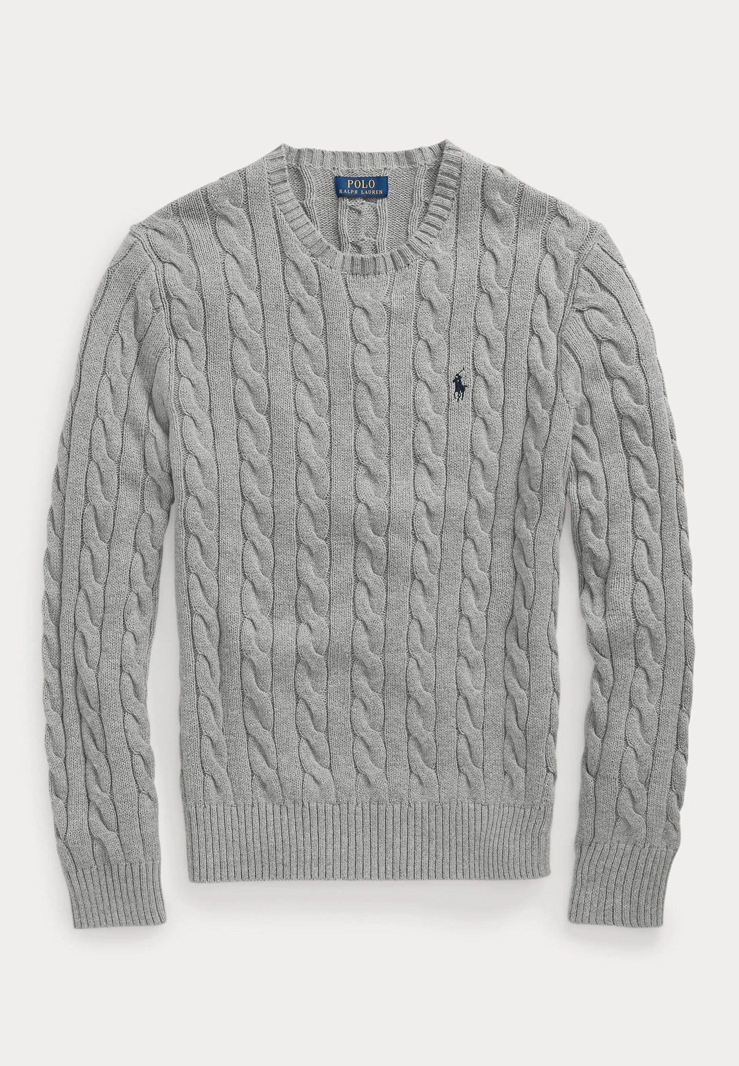 Ralph Lauren Cable-Knit Crew-Neck
